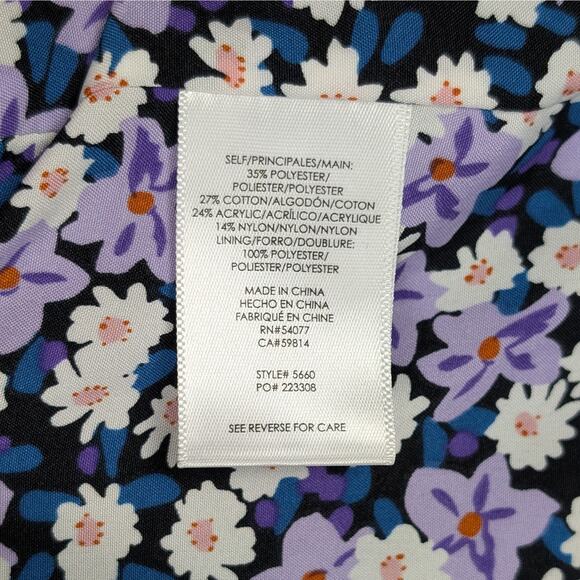 CAbi Headline Topper Jacket Size 16 Multicolor Striped Tweed Bouclé Knee Length - Picture 10 of 14